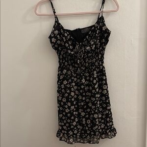 Floral Black Forum Los Angeles Dress